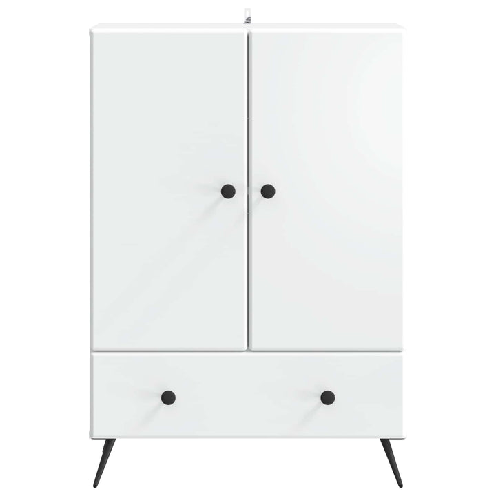 Sideboard Hvid 66 x 34,5 x 95 cm Konstrueret træ