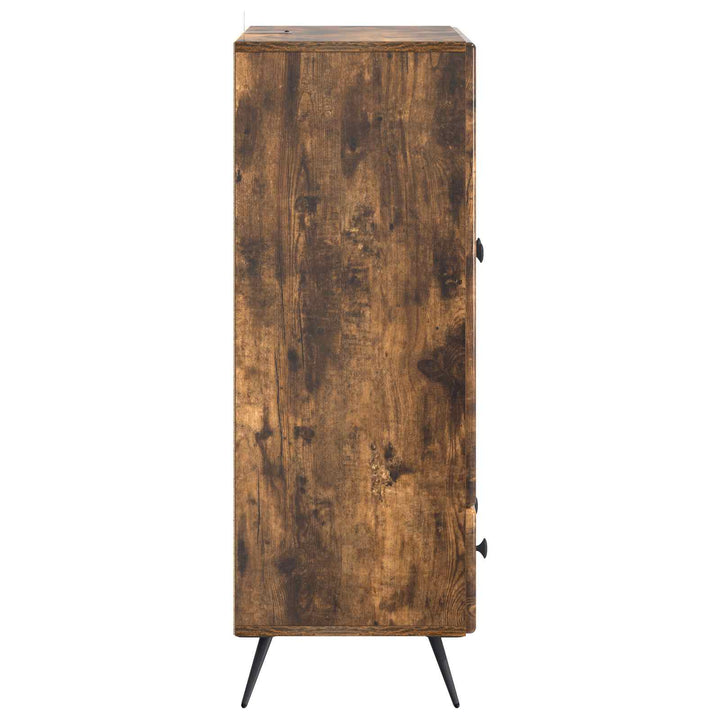 Sideboard Røget eg 66 x 34,5 x 95 cm Konstrueret træ