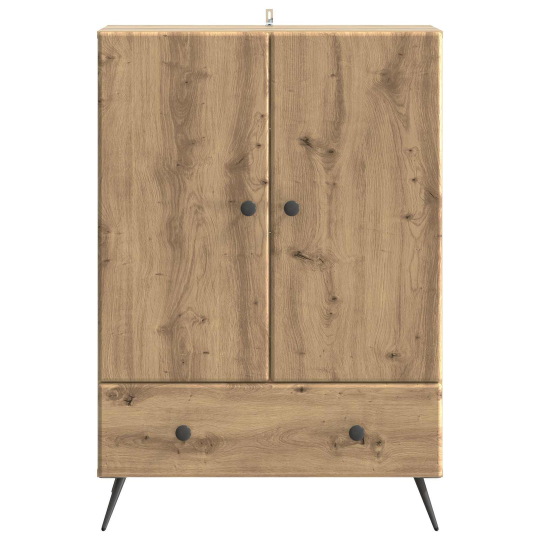 Sideboard Artisan-eg 66 x 34,5 x 95 cm Konstrueret træ