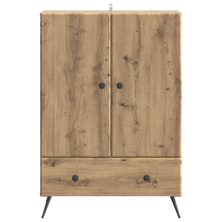 Sideboard Artisan-eg 66 x 34,5 x 95 cm Konstrueret træ