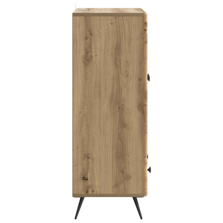 Sideboard Artisan-eg 66 x 34,5 x 95 cm Konstrueret træ