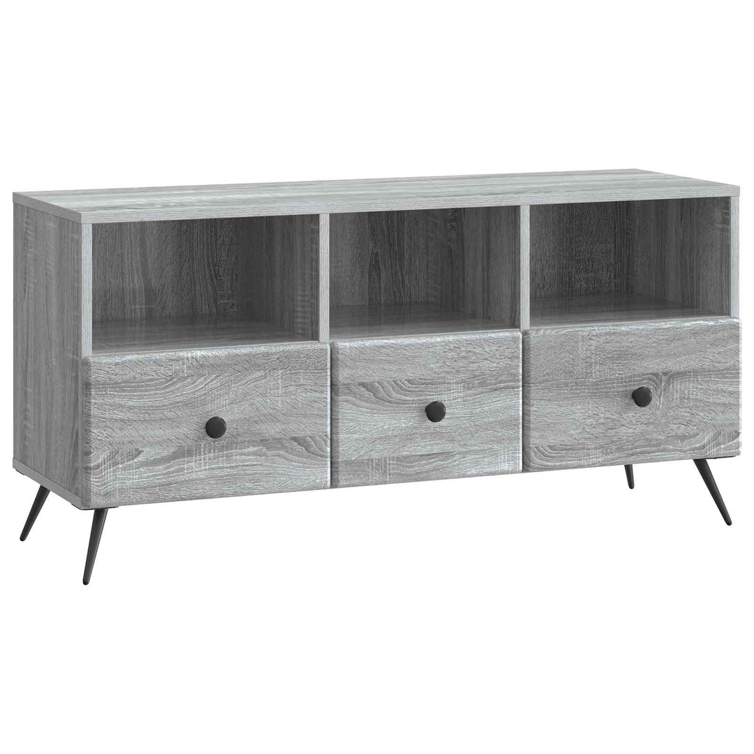 TV-skab Grå sonoma-eg 102 x 34,5 x 50 cm Konstrueret træ