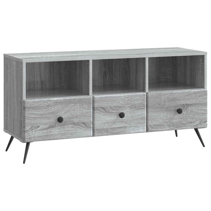TV-skab Grå sonoma-eg 102 x 34,5 x 50 cm Konstrueret træ