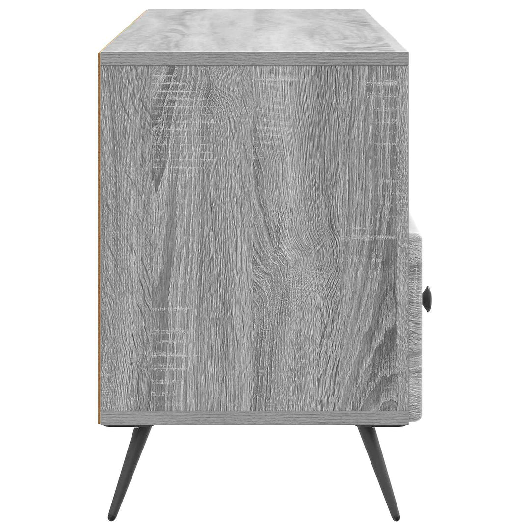 TV-skab Grå sonoma-eg 102 x 34,5 x 50 cm Konstrueret træ