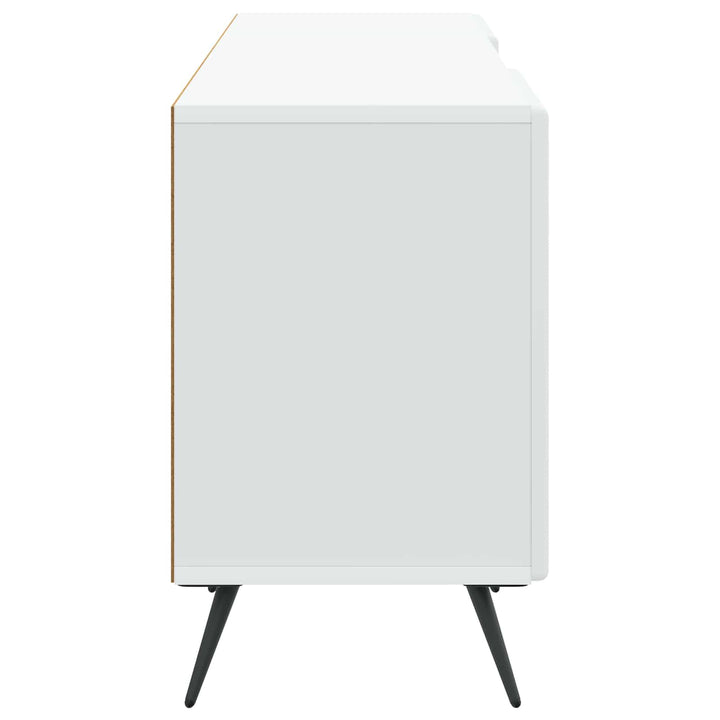 TV-skab Hvid 150 x 31 x 50 cm Konstrueret træ
