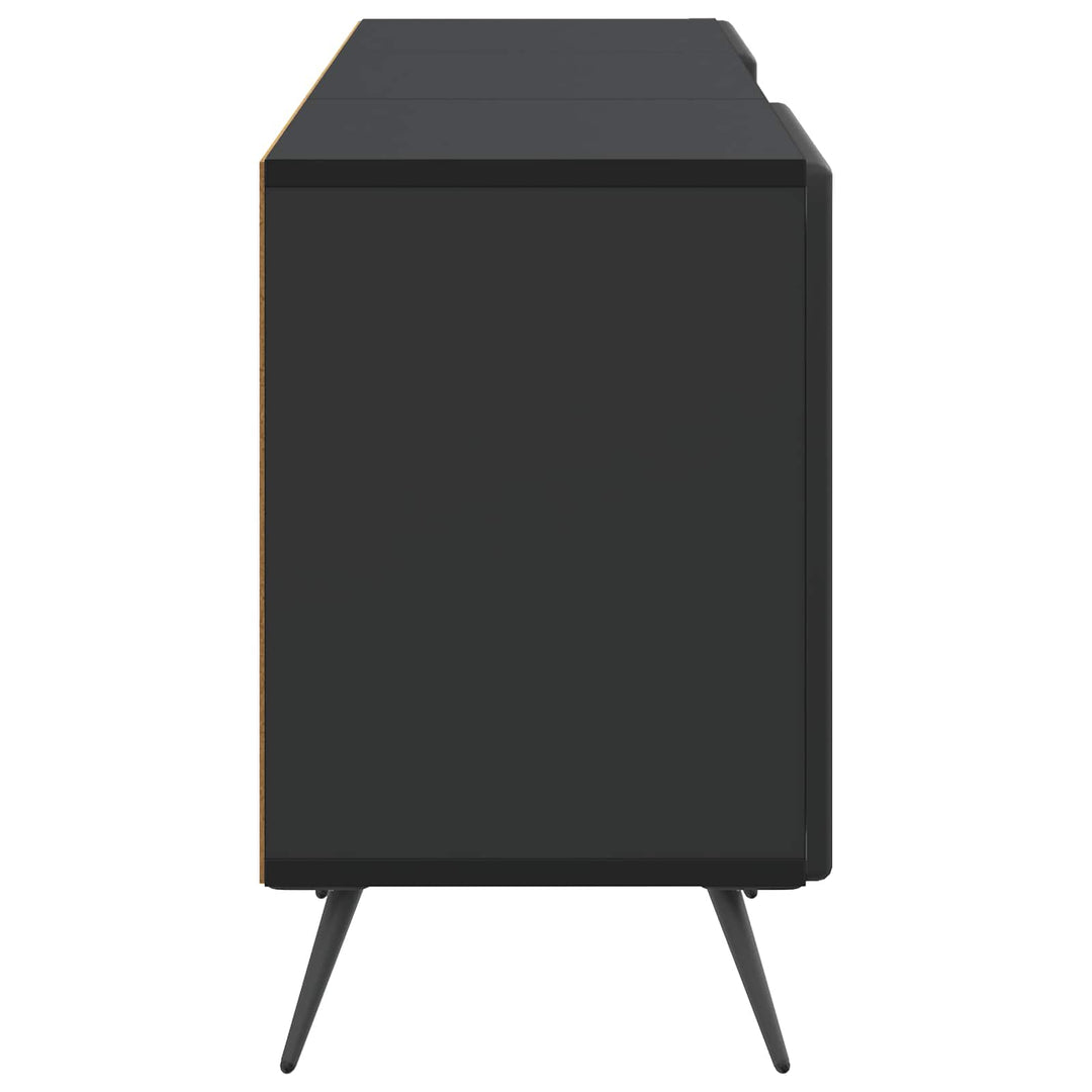 TV-skab Sort 150 x 31 x 50 cm Konstrueret træ