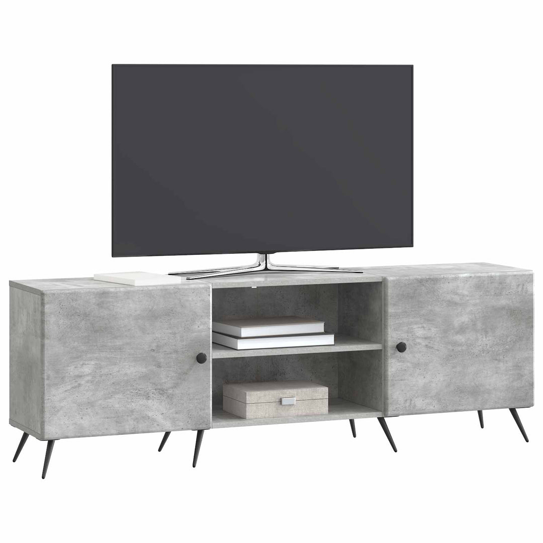 TV-skab Betongrå 150 x 31 x 50 cm Konstrueret træ