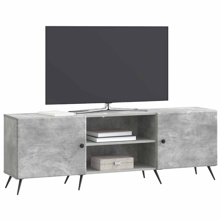 TV-skab Betongrå 150 x 31 x 50 cm Konstrueret træ