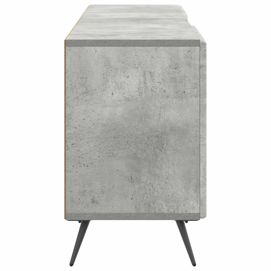 TV-skab Betongrå 150 x 31 x 50 cm Konstrueret træ