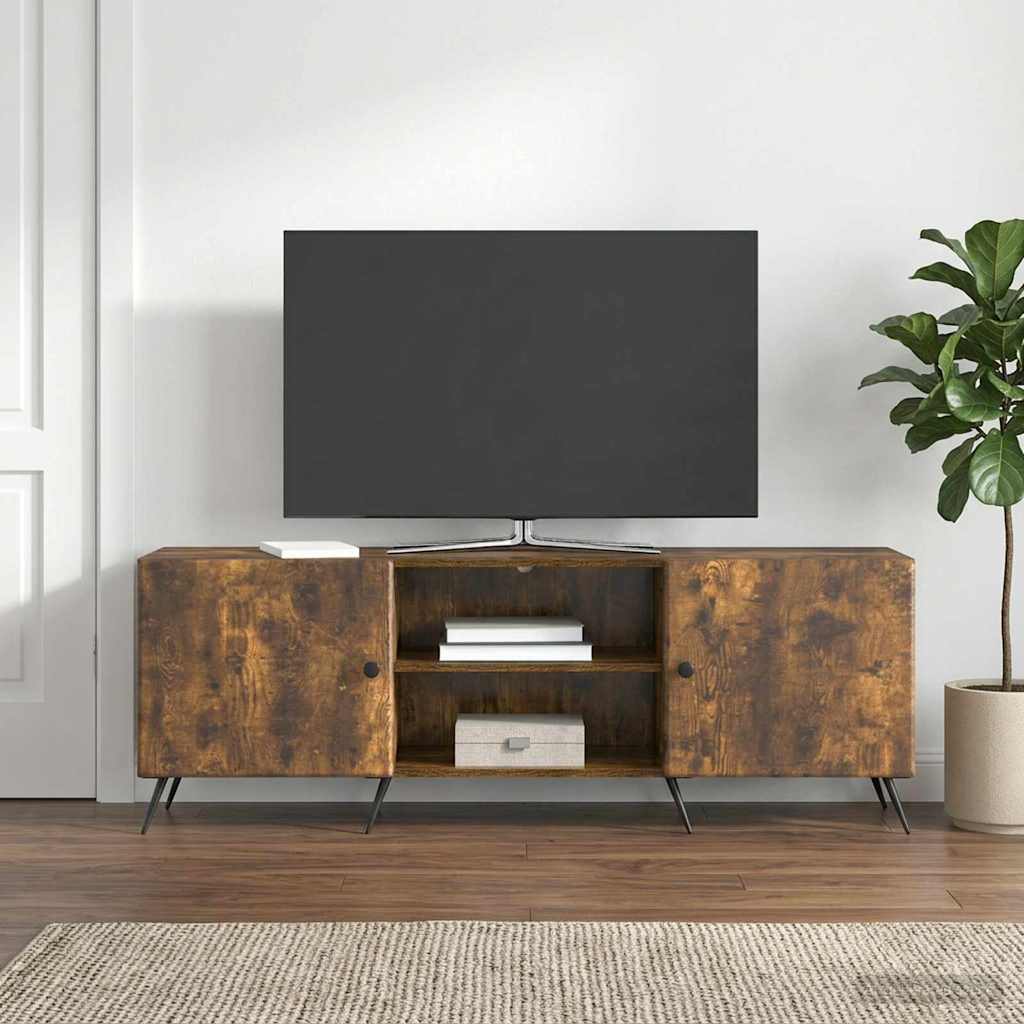 TV-skab 150 x 31 x 50 cm Røget eg Konstrueret træ