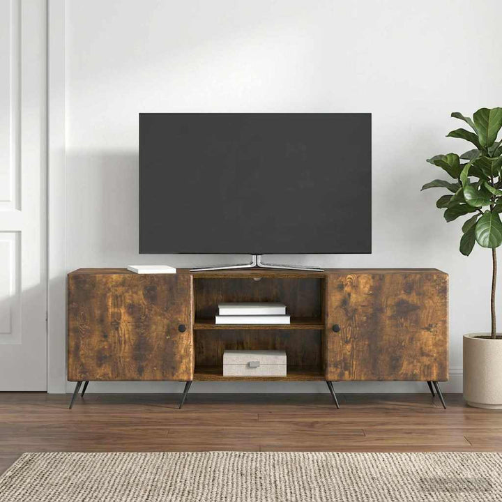 TV-skab Røget eg 150 x 31 x 50 cm Konstrueret træ