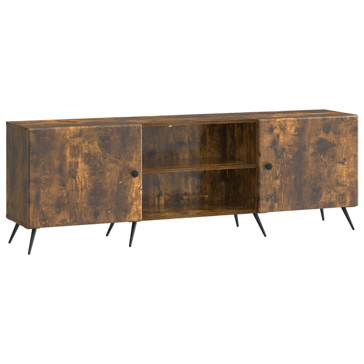 TV-skab 150 x 31 x 50 cm Røget eg Konstrueret træ