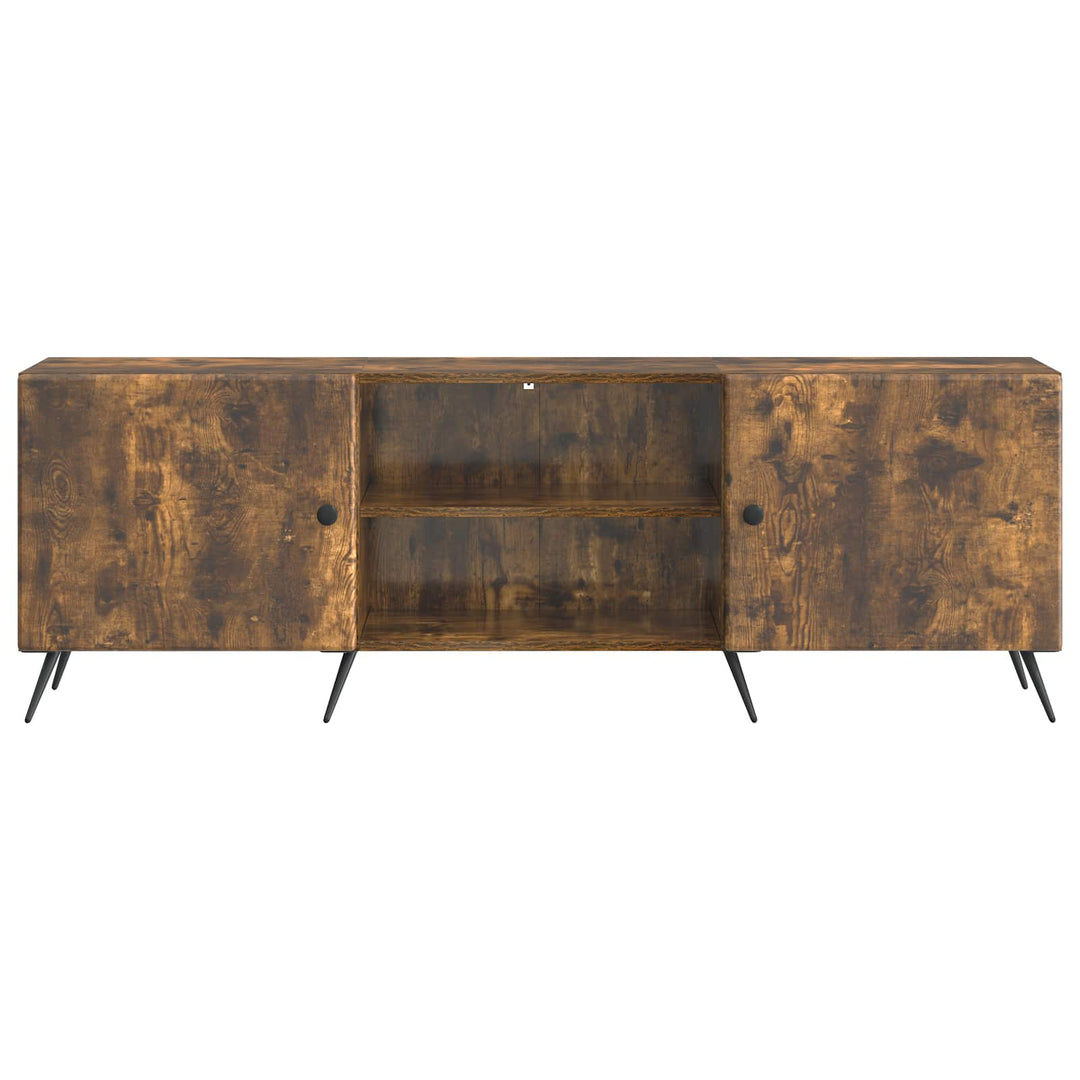 TV-skab 150 x 31 x 50 cm Røget eg Konstrueret træ
