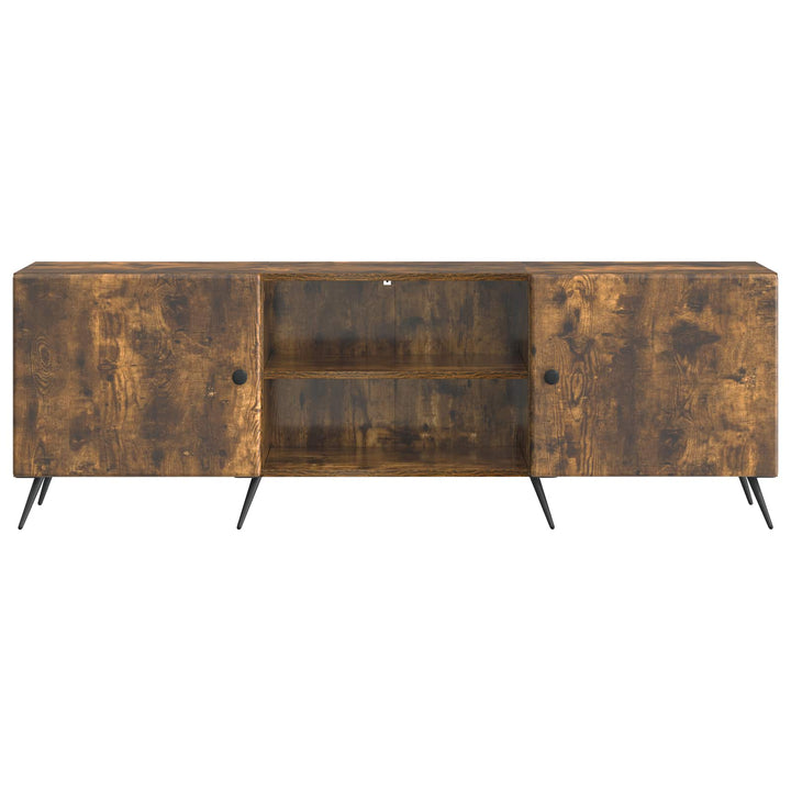 TV-skab 150 x 31 x 50 cm Røget eg Konstrueret træ
