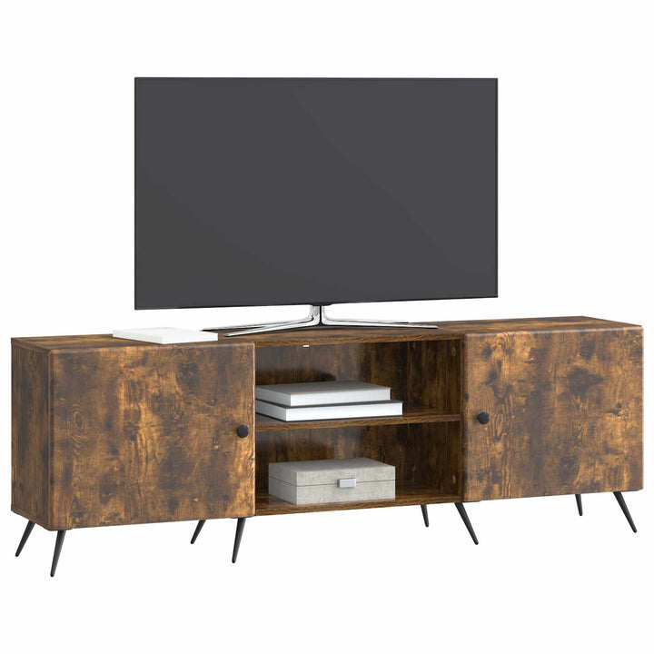 TV-skab 150 x 31 x 50 cm Røget eg Konstrueret træ