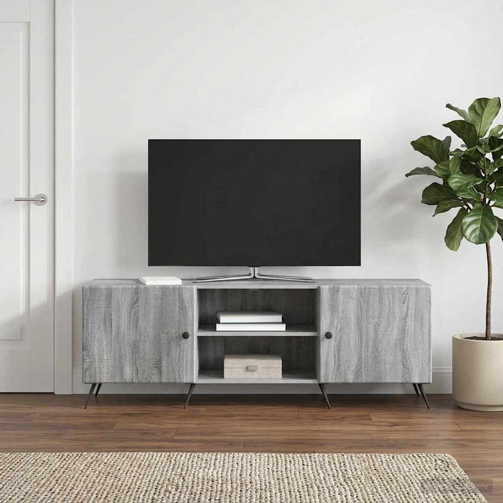 TV-skab 150 x 31 x 50 cm Grå sonoma-eg Konstrueret træ