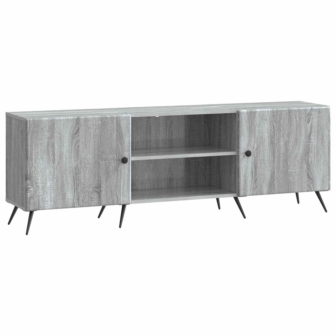 TV-skab 150 x 31 x 50 cm Grå sonoma-eg Konstrueret træ