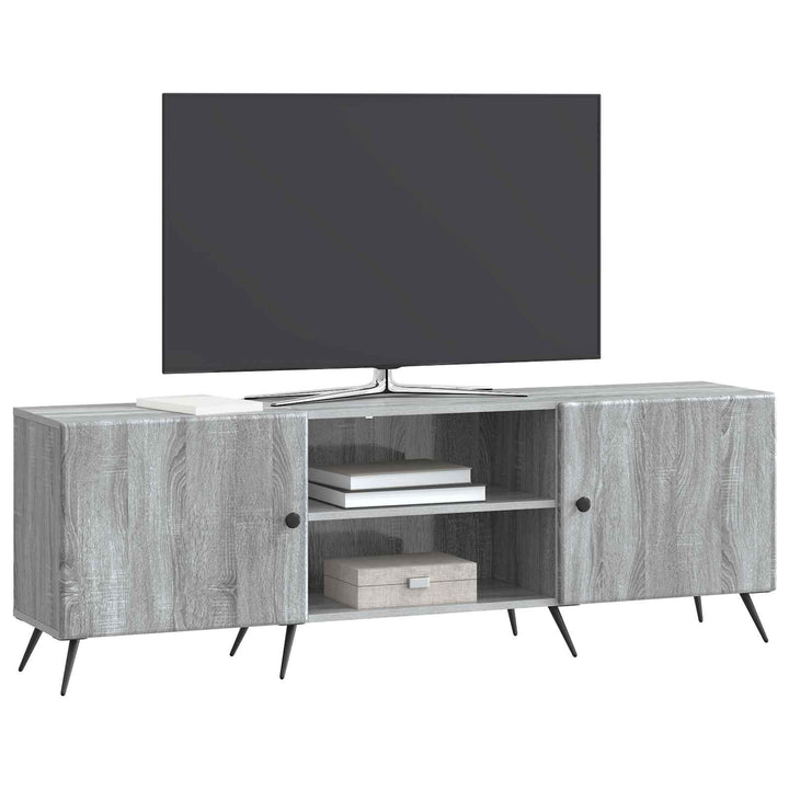 TV-skab 150 x 31 x 50 cm Grå sonoma-eg Konstrueret træ