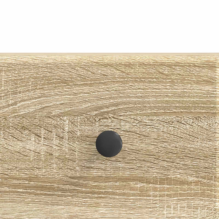 TV-skab med skuffe Sonoma-eg 147 x 34,5 x 30 cm Konstrueret træ