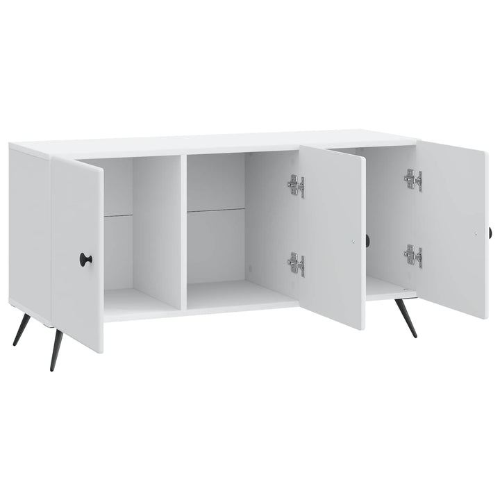 TV-skab Hvid 99 x 34,5 x 50 cm Konstrueret træ