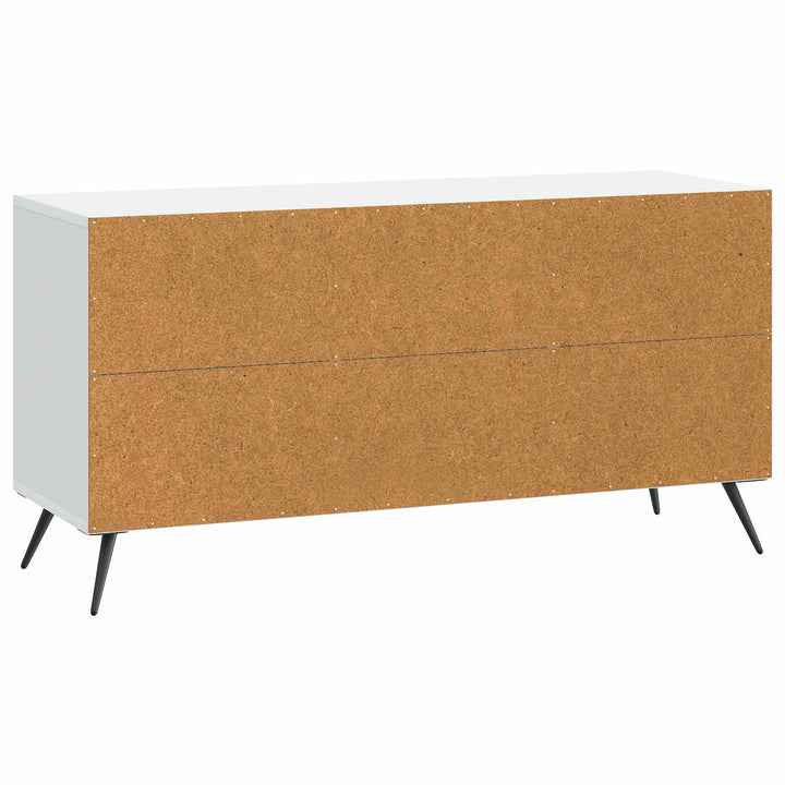 TV-skab Hvid 99 x 34,5 x 50 cm Konstrueret træ