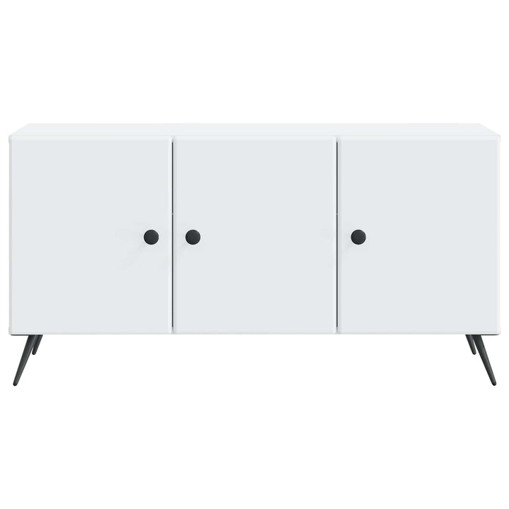 TV-skab Hvid 99 x 34,5 x 50 cm Konstrueret træ