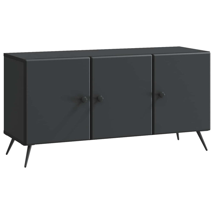 TV-skab Sort 99 x 34,5 x 50 cm Konstrueret træ
