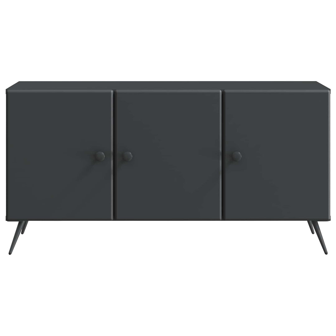 TV-skab Sort 99 x 34,5 x 50 cm Konstrueret træ