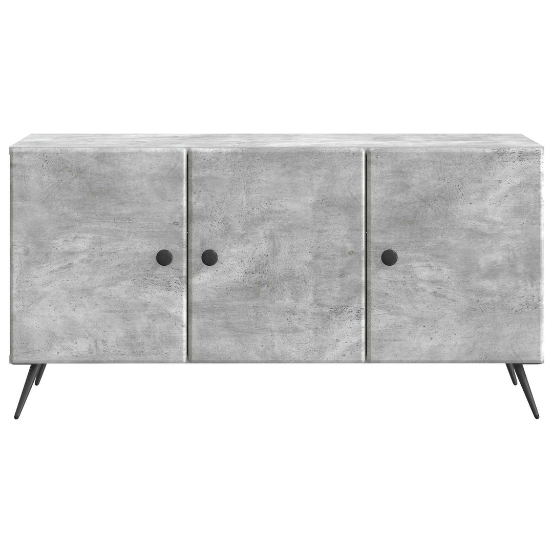 TV-skab Betongrå 99 x 34,5 x 50 cm Konstrueret træ