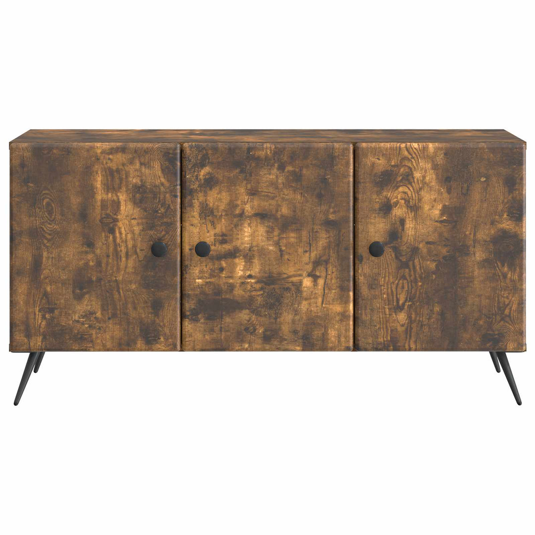 TV-skab Røget eg 99 x 34,5 x 50 cm Konstrueret træ