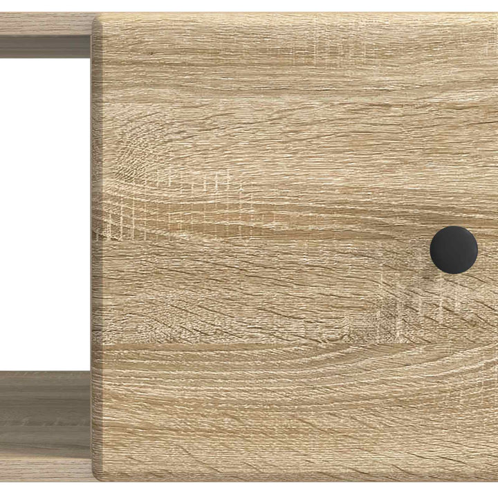 Sofabord Sonoma-eg 90 x 50 x 40 cm Konstrueret træ