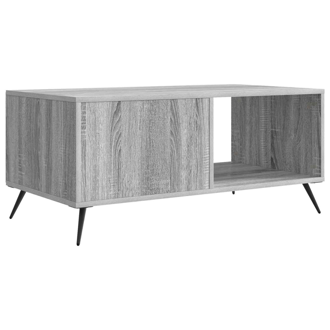 Sofabord Grå sonoma-eg 90 x 50 x 40 cm Konstrueret træ