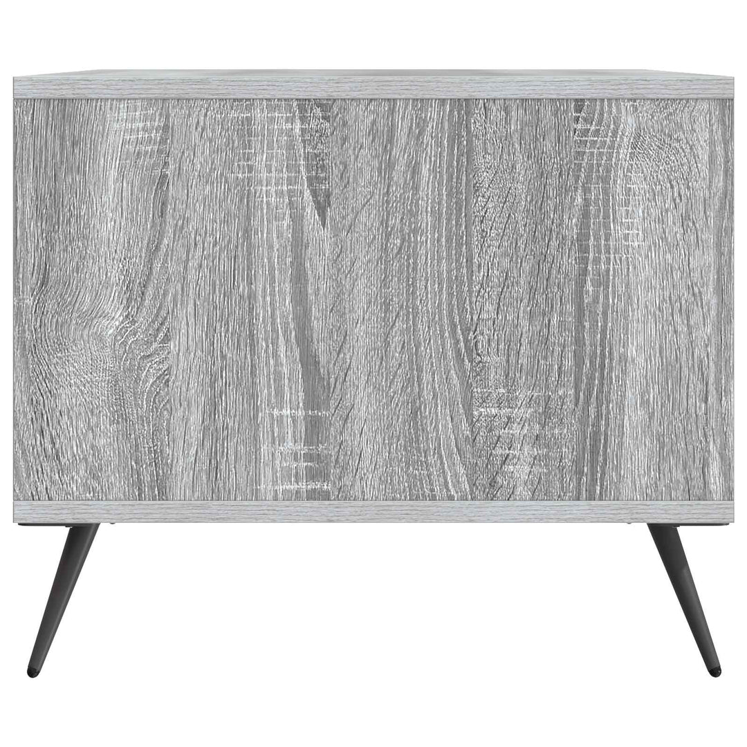 Sofabord Grå sonoma-eg 90 x 50 x 40 cm Konstrueret træ