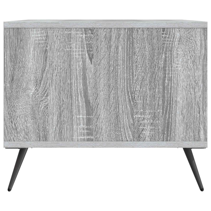 Sofabord Grå sonoma-eg 90 x 50 x 40 cm Konstrueret træ