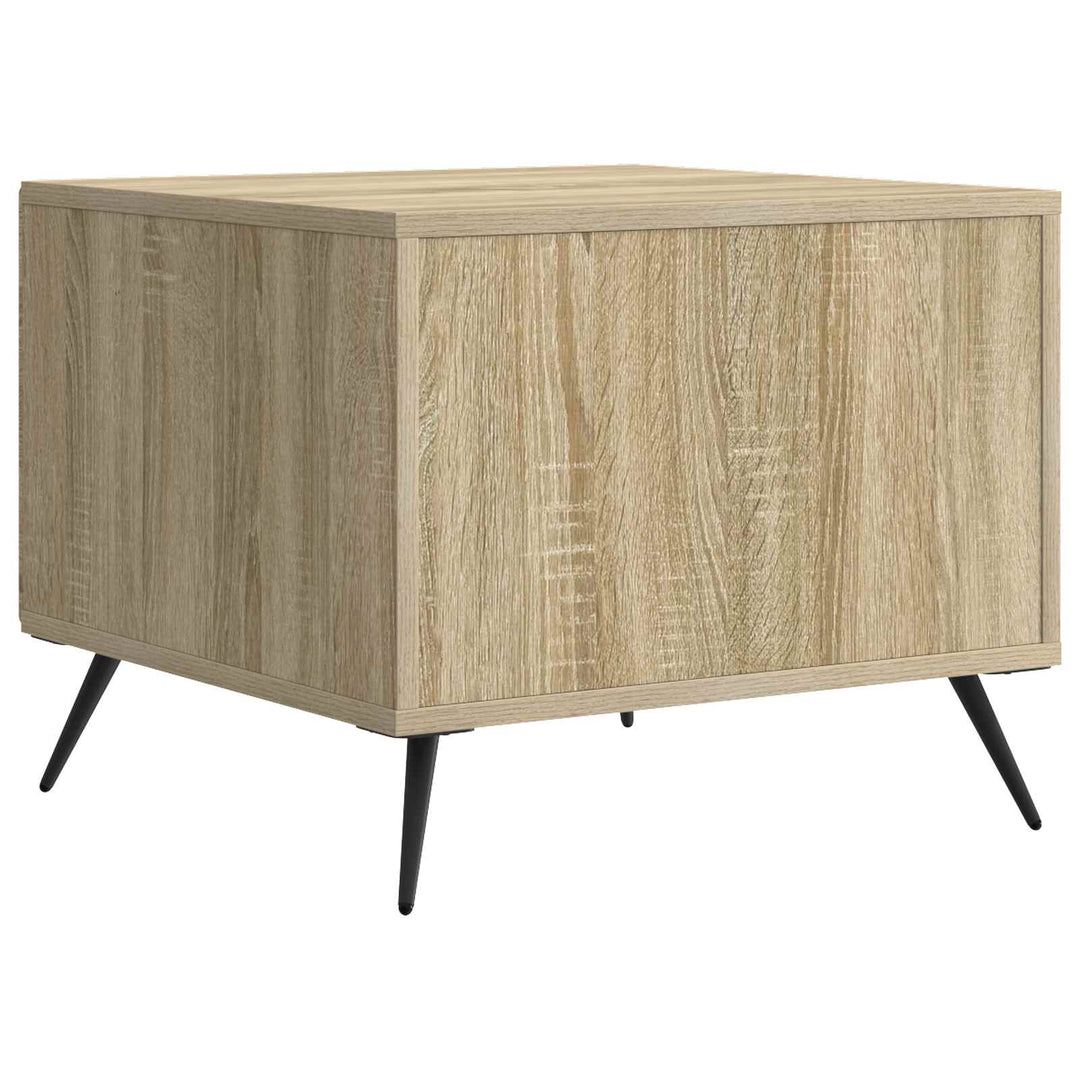 Sofabord med skuffe Sonoma-eg 49 x 50 x 40 cm Konstrueret træ