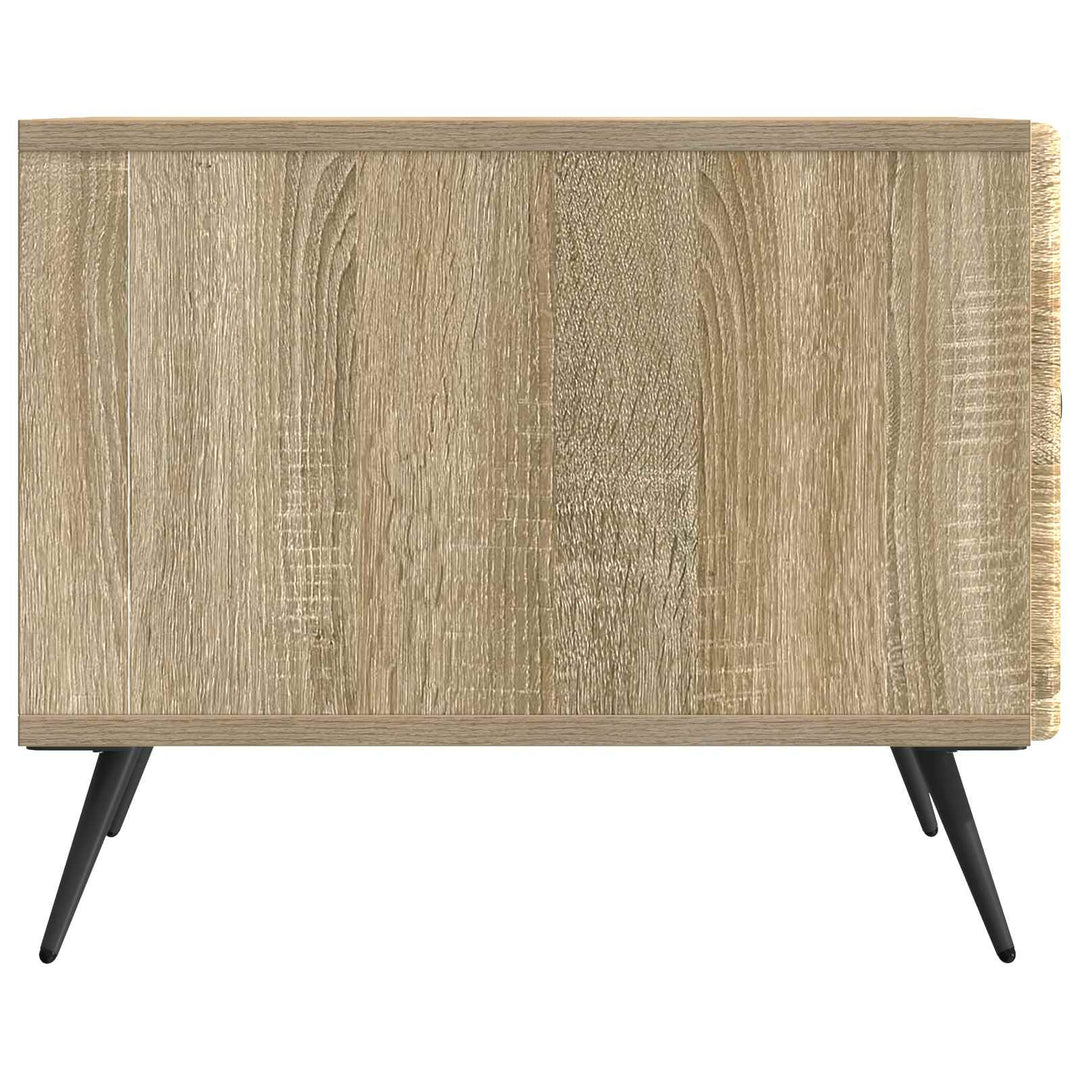 Sofabord med skuffe Sonoma-eg 49 x 50 x 40 cm Konstrueret træ