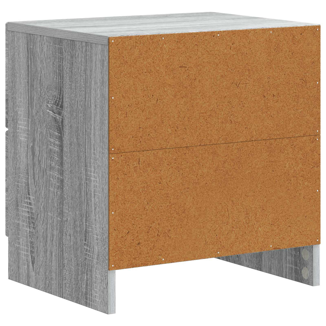 Natskab Grå sonoma-eg 43 x 34,5 x 44,5 cm Konstrueret træ