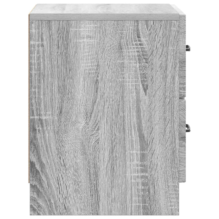 Natskab Grå sonoma-eg 43 x 34,5 x 44,5 cm Konstrueret træ