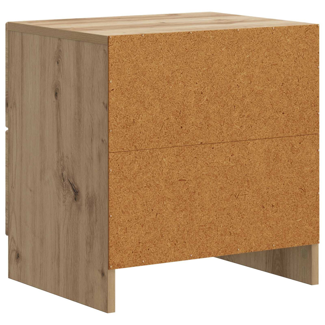 Natskab 2 pcs Artisan-eg 43 x 34,5 x 44,5 cm Konstrueret træ