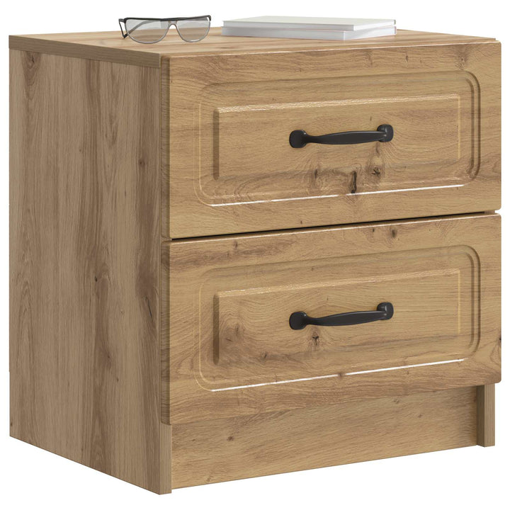 Natskab 2 stk. Artisan-eg 43 x 34,5 x 44,5 cm Konstrueret træ
