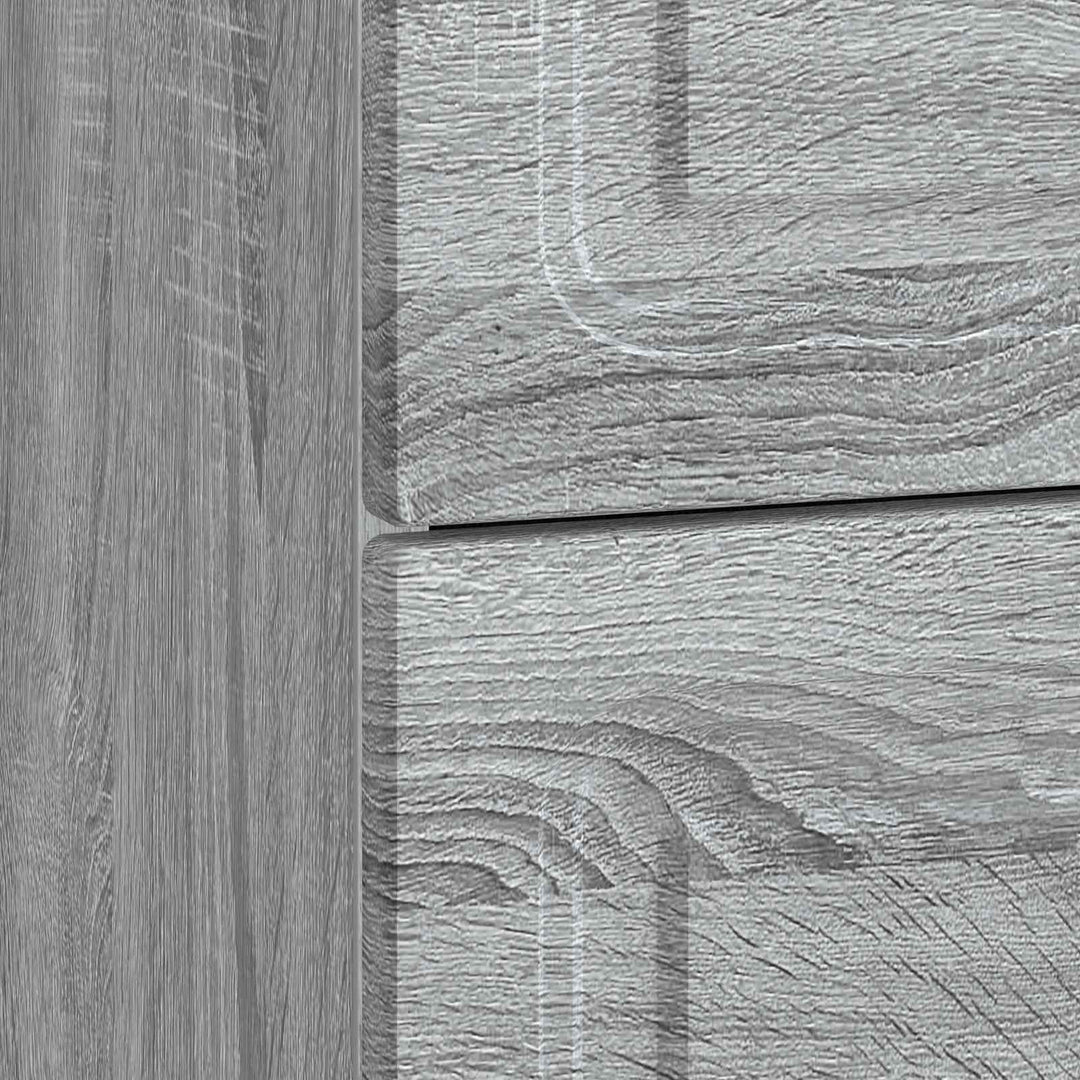 Natskab Grå sonoma-eg 62 x 34,5 x 44,5 cm Konstrueret træ