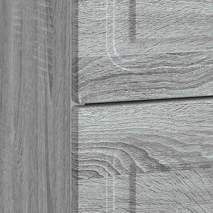 Natskab Grå sonoma-eg 62 x 34,5 x 44,5 cm Konstrueret træ