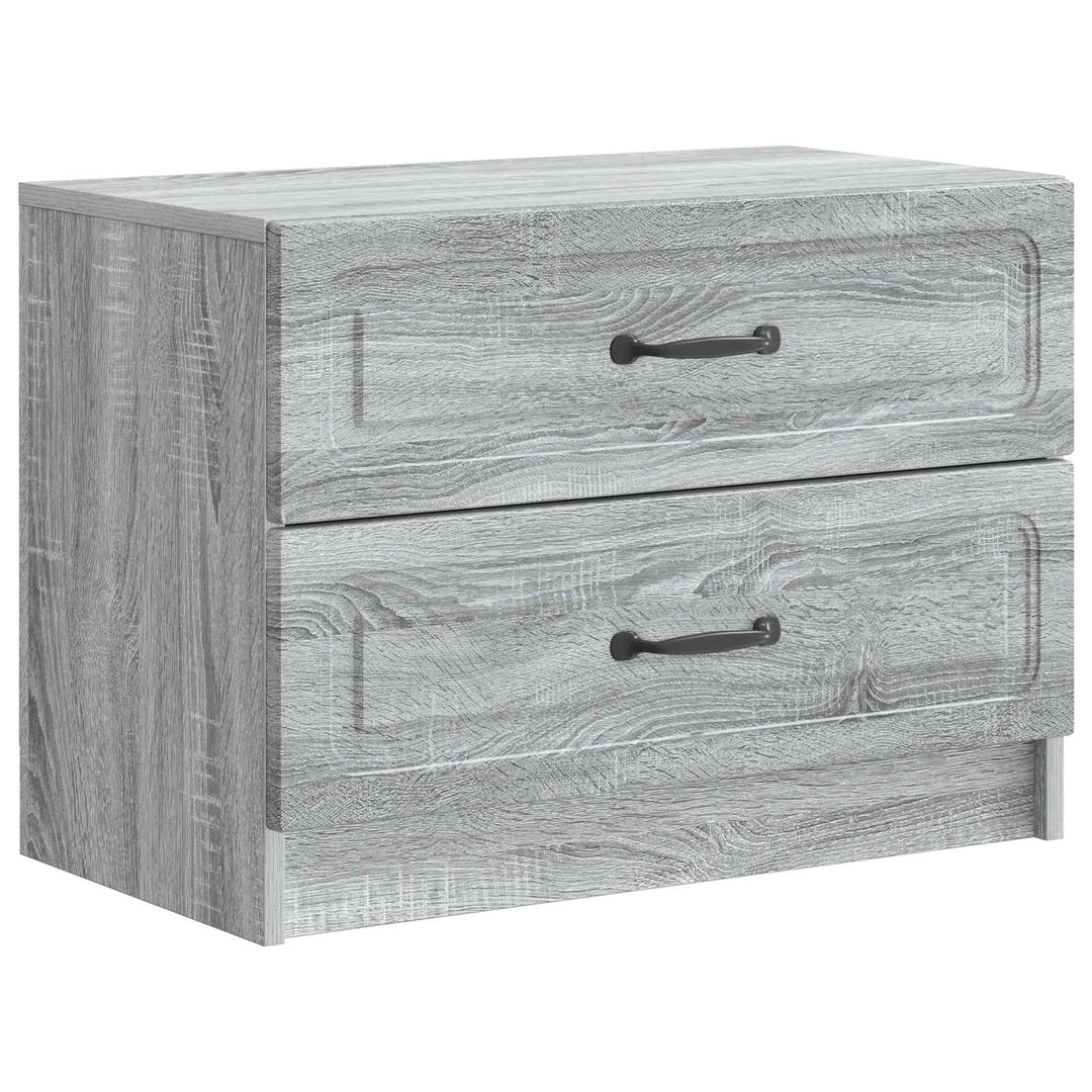 Natskab Grå sonoma-eg 62 x 34,5 x 44,5 cm Konstrueret træ