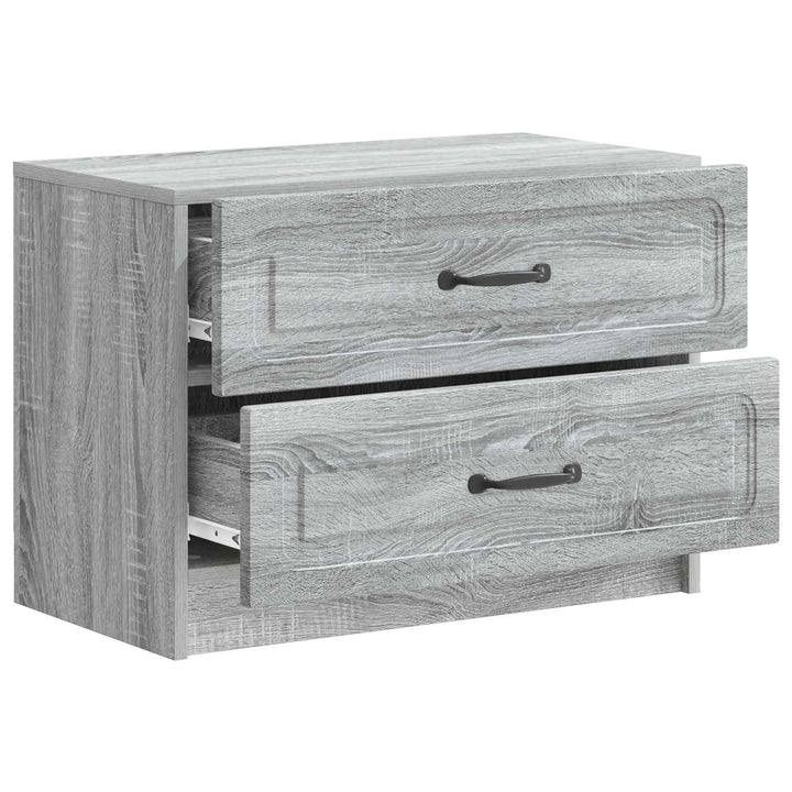 Natskab Grå sonoma-eg 62 x 34,5 x 44,5 cm Konstrueret træ