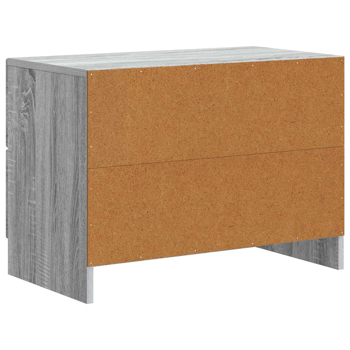 Natskab Grå sonoma-eg 62 x 34,5 x 44,5 cm Konstrueret træ