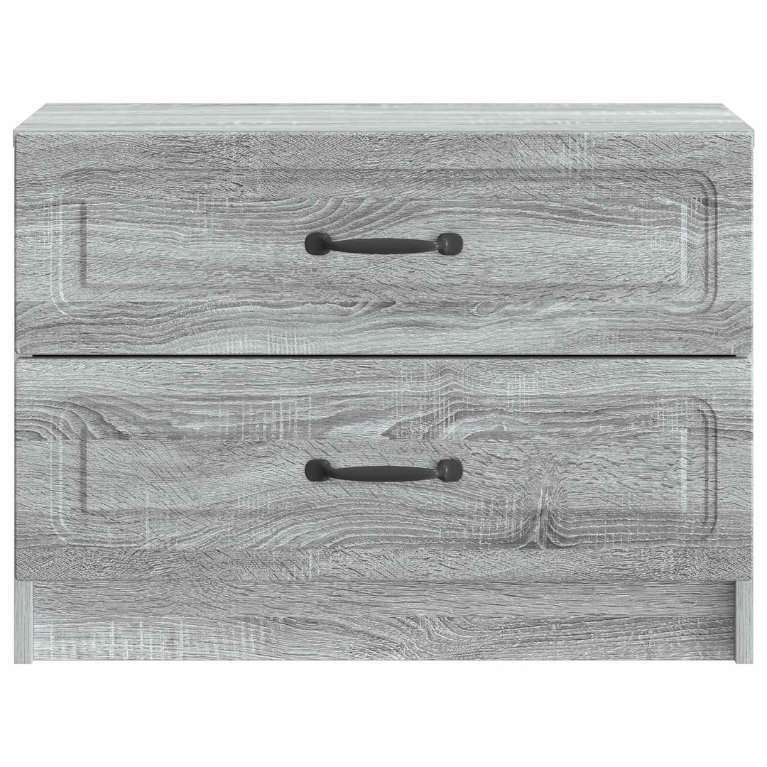 Natskab Grå sonoma-eg 62 x 34,5 x 44,5 cm Konstrueret træ
