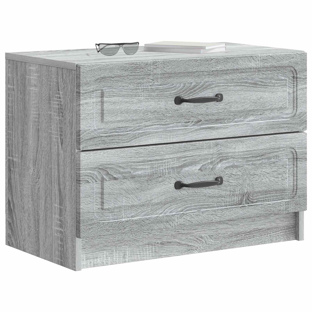 Natskab Grå sonoma-eg 62 x 34,5 x 44,5 cm Konstrueret træ