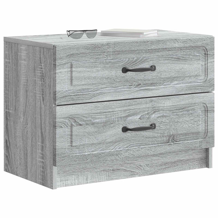 Natskab Grå sonoma-eg 62 x 34,5 x 44,5 cm Konstrueret træ
