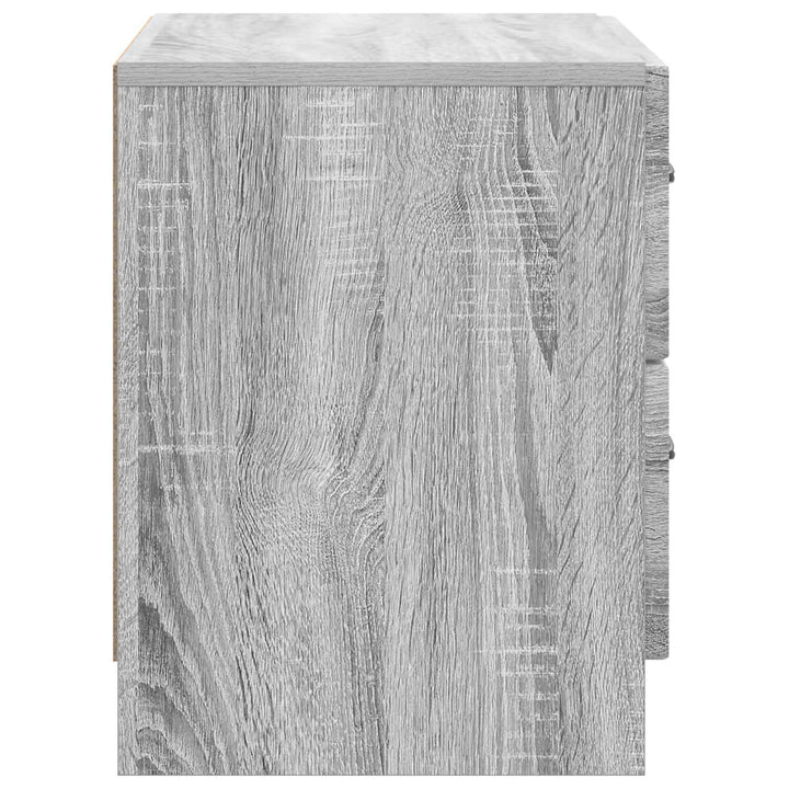 Natskab Grå sonoma-eg 62 x 34,5 x 44,5 cm Konstrueret træ