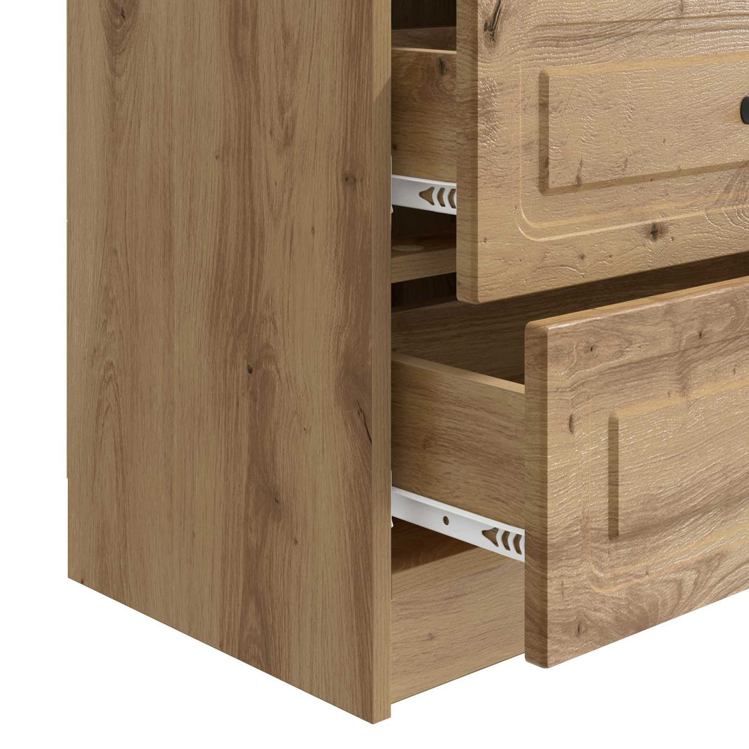 Natskab Artisan-eg 62 x 34,5 x 44,5 cm Konstrueret træ